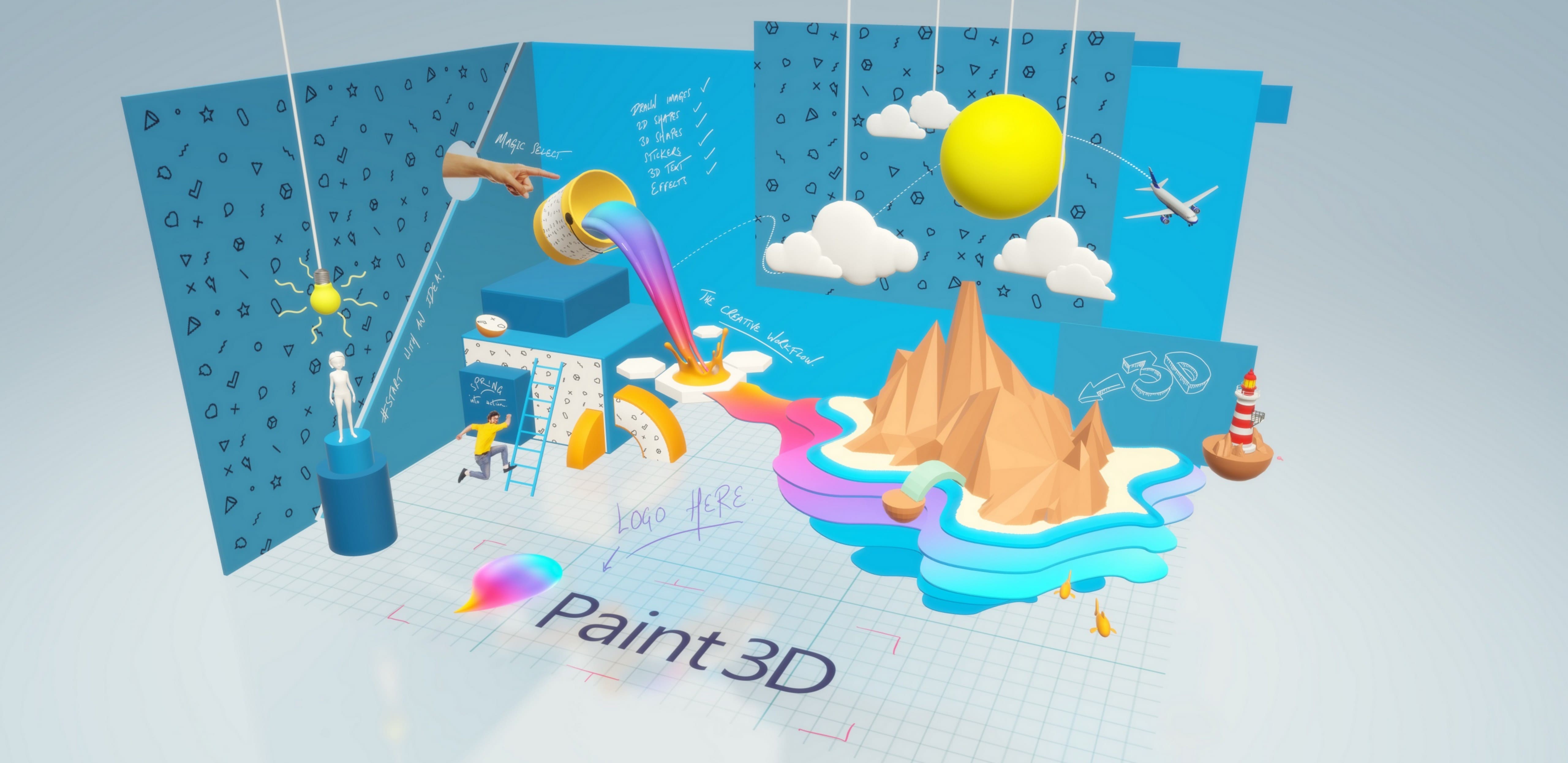 Paint 3D for Windows 💻 Download Paint 3D App for Free for PC, Mac &  Android APK